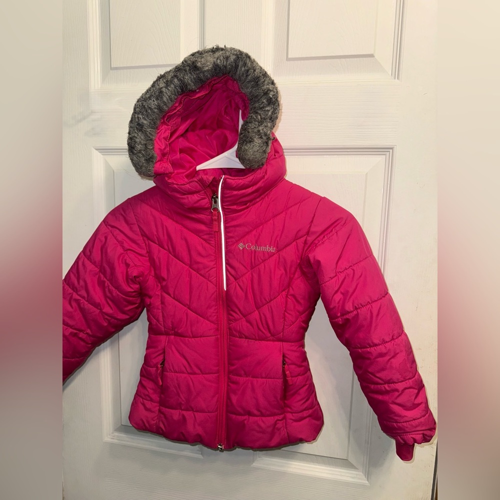 Girls Columbia coat XXS 4/5T